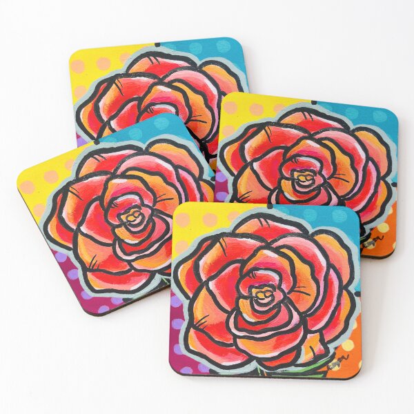 Item preview, Sunset Rose designed and sold by Rebecca Lyon Art .