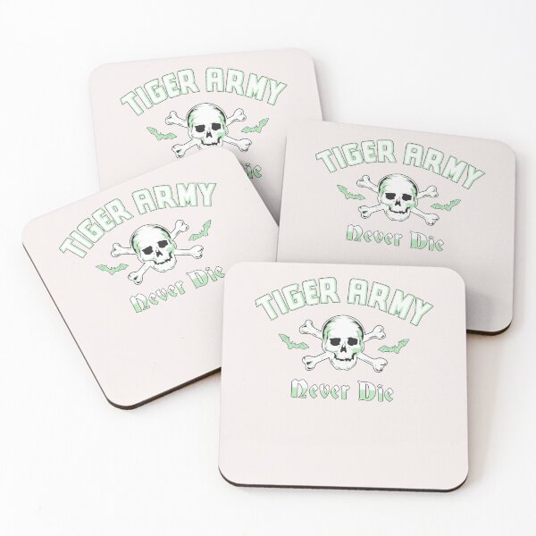 Item preview, Tiger Army Never Die Psychobilly Band Vintage designed and sold by Polarfxd.