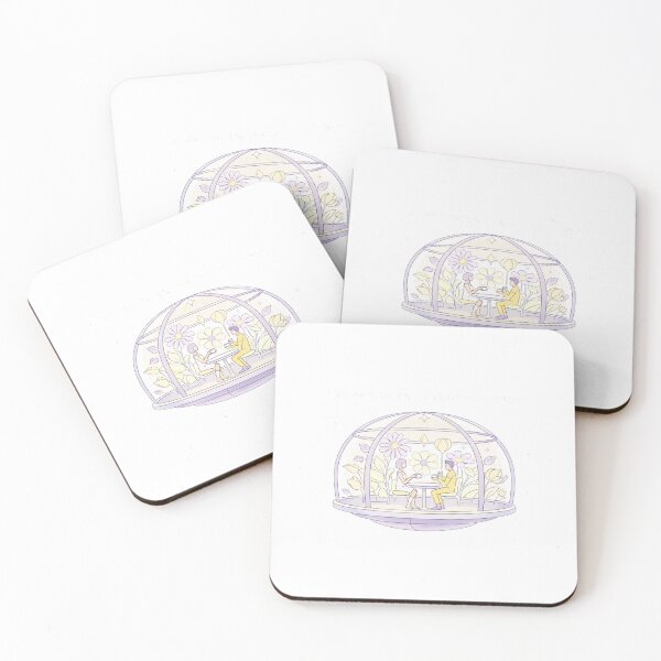 Item preview, Solar Garden Café - Pastel Solarpunk designed and sold by Antonrec86.