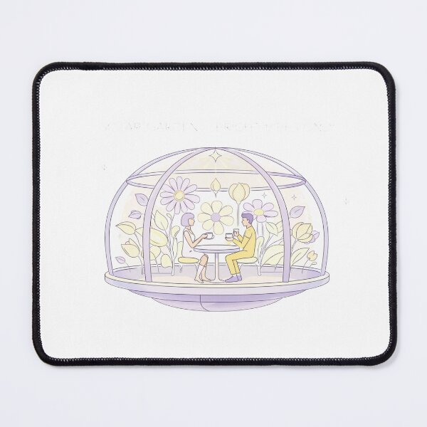 Item preview, Solar Garden Café - Pastel Solarpunk designed and sold by Antonrec86.