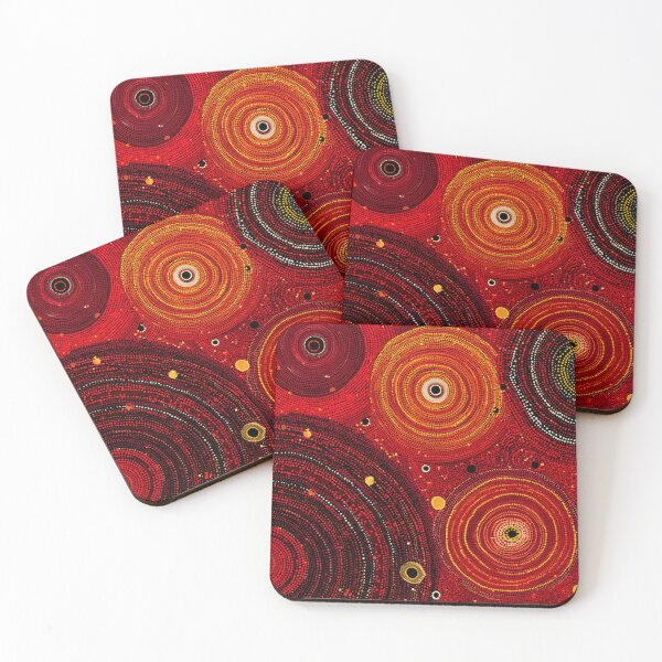 Item preview, Aboriginal Inspired Dot Art - Various Native Circles designed and sold by GrinGalore.