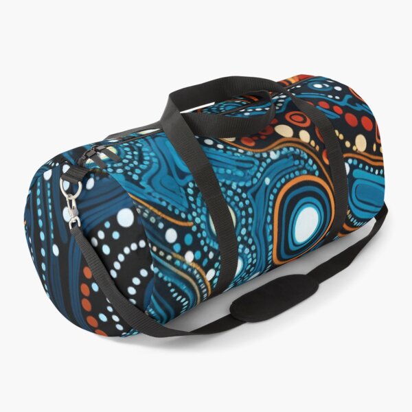Item preview, Aboriginal Inspired Dot Art - The Serenity Of Water And Lava designed and sold by GrinGalore.