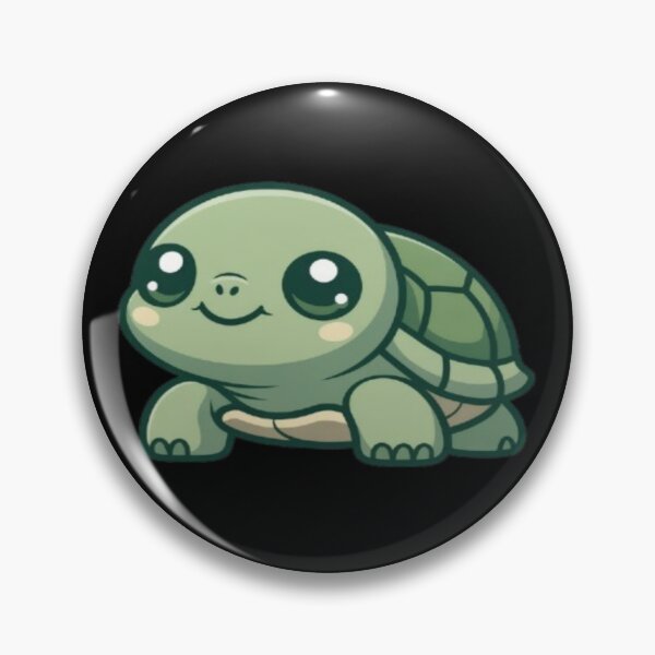 Item preview, Cute Kawaii Baby Turtle designed and sold by DailySparks.