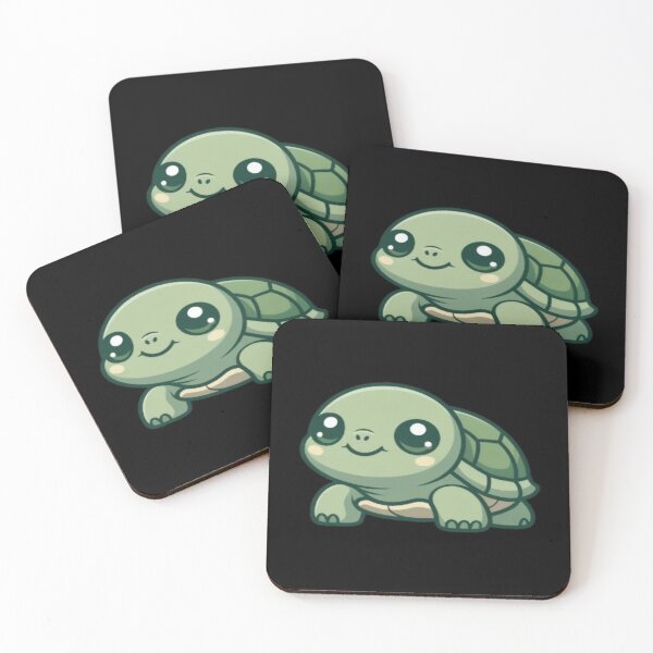 Item preview, Cute Kawaii Baby Turtle designed and sold by DailySparks.