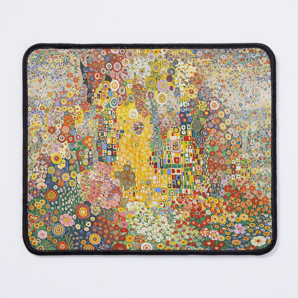 Item preview, Gustav Klimt The Kiss Floral designed and sold by maniacfitness.