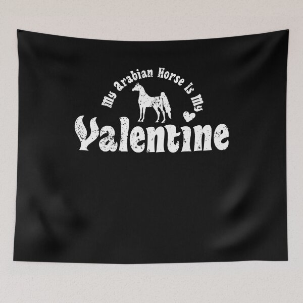 Item preview, My Anti Valentine Arabian Horse designed and sold by shoppzee.