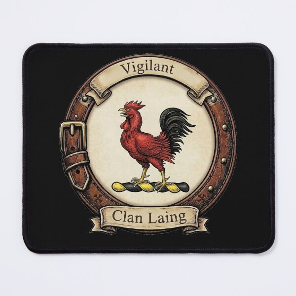 Item preview, Clan Laing Crest designed and sold by BagTown Clans.