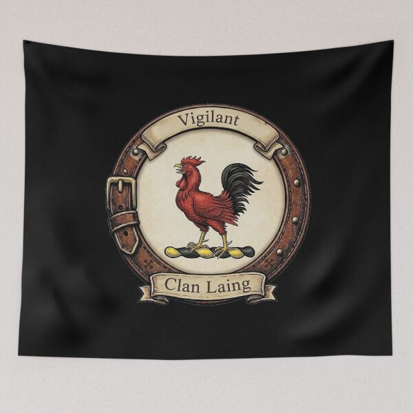 Item preview, Clan Laing Crest designed and sold by BagTown Clans.