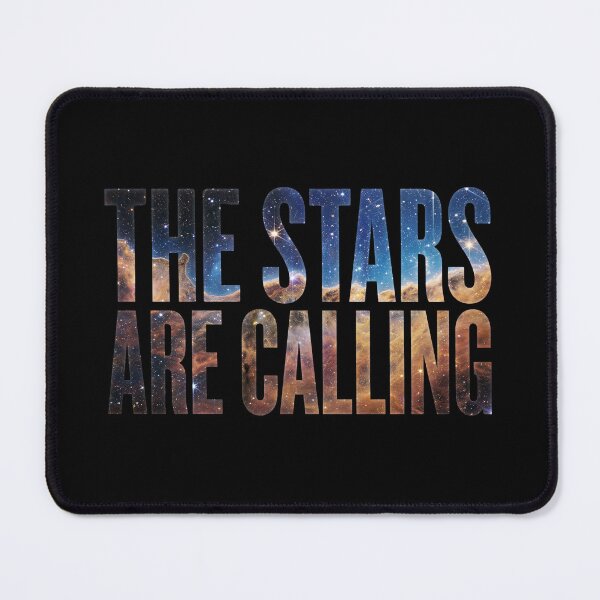 Item preview, The Stars Are Calling Nebula Galaxy Typography Space designed and sold by Fenay Designs.
