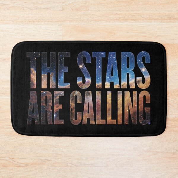 Item preview, The Stars Are Calling Nebula Galaxy Typography Space designed and sold by Fenay Designs.