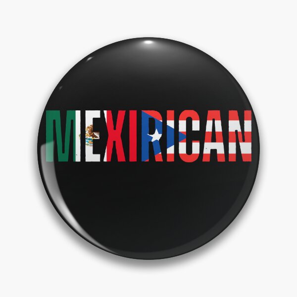 Item preview, Mexico and Puerto Rico flag Mexirican roots hispanic heritage designed and sold by erozzz.