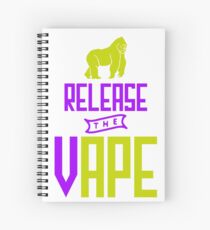 Release The Vape - Vape Vaping Gift Shirt Tee Spiral Notebook