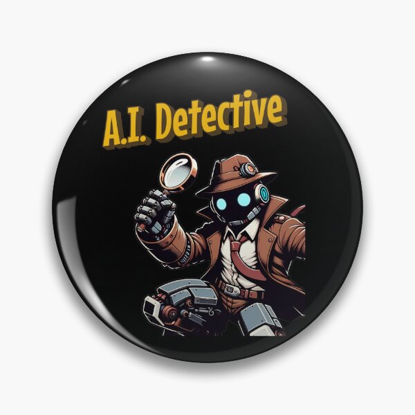 Item preview, A.I. Detective - Cybernetic Investigator Retro Art designed and sold by EhrenGeneration.