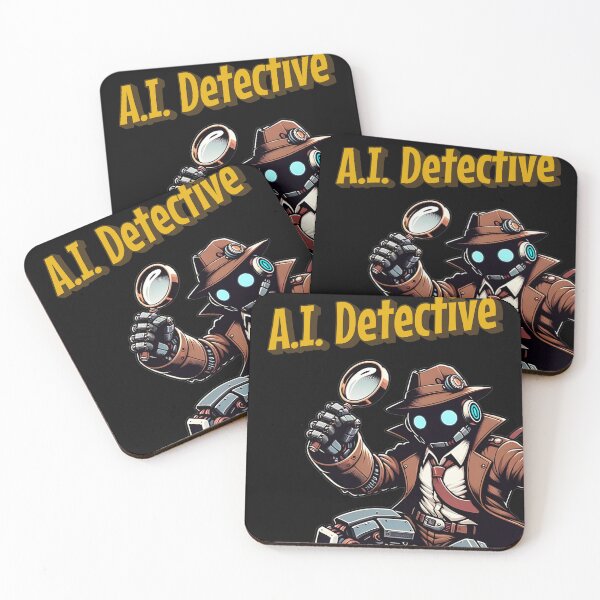 Item preview, A.I. Detective - Cybernetic Investigator Retro Art designed and sold by EhrenGeneration.