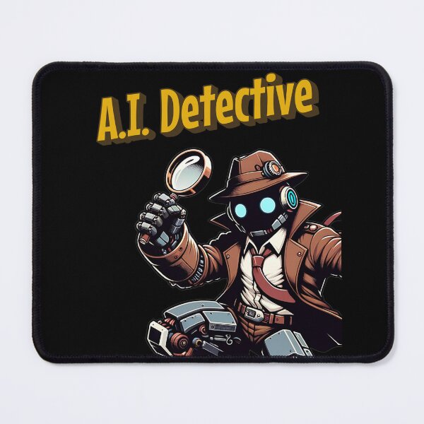 Item preview, A.I. Detective - Cybernetic Investigator Retro Art designed and sold by EhrenGeneration.