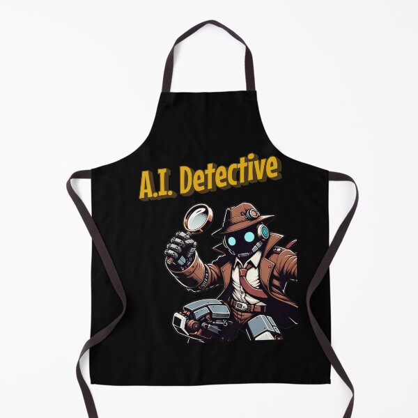 Item preview, A.I. Detective - Cybernetic Investigator Retro Art designed and sold by EhrenGeneration.