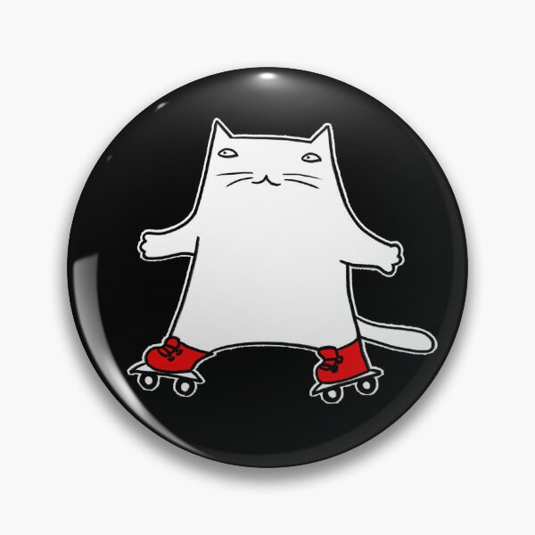 Item preview, Roller skater cat designed and sold by eri-morie.