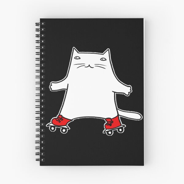Item preview, Roller skater cat designed and sold by eri-morie.