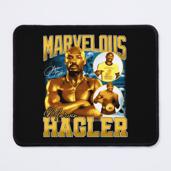 Item preview, Marvelous Marvin Hagler Boxing Legend Signature Vintage Retro 80s 90s Bootleg Rap Style designed and sold by RideWavers.