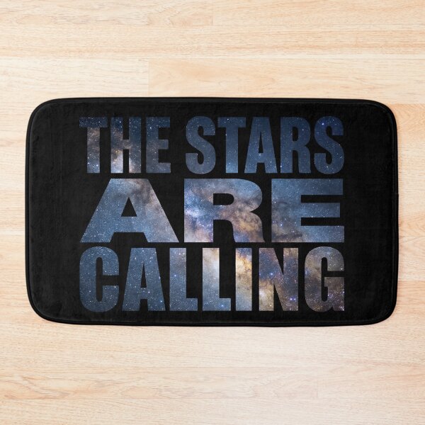 Item preview, The Stars Are Calling Milky Way Galaxy Space Text designed and sold by Fenay Designs.