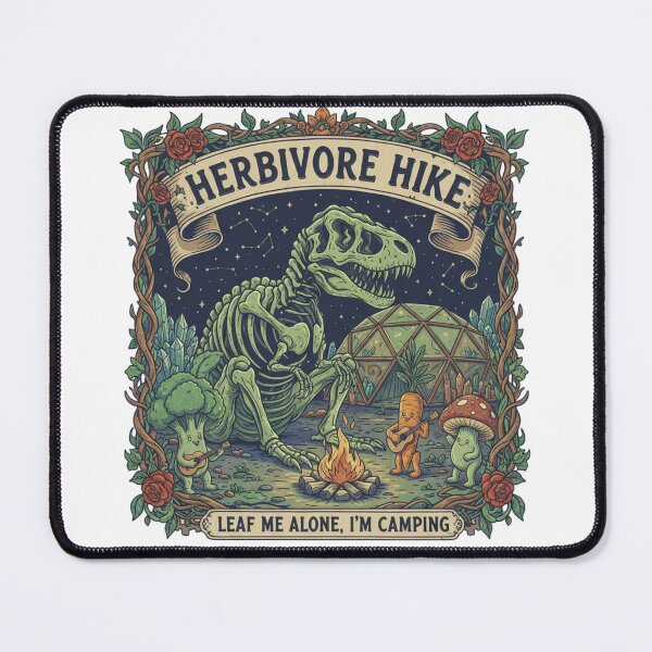 Item preview, Herbivore Camping Vegan Vegetarian Outdoors Starry Night designed and sold by petalandarmour.