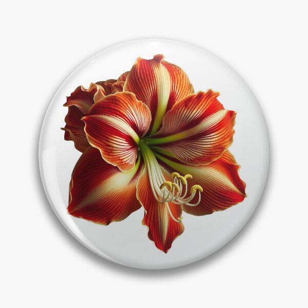 Item preview, Stylish Amaryllis Flower Shapes Mania designed and sold by Shapes-Mania.