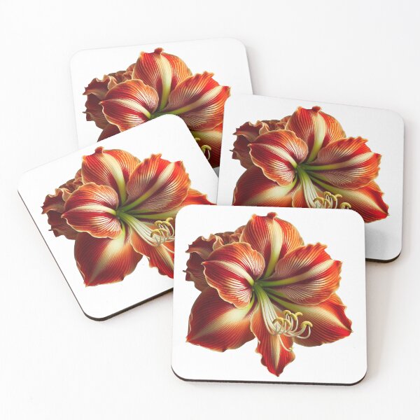Item preview, Stylish Amaryllis Flower Shapes Mania designed and sold by Shapes-Mania.
