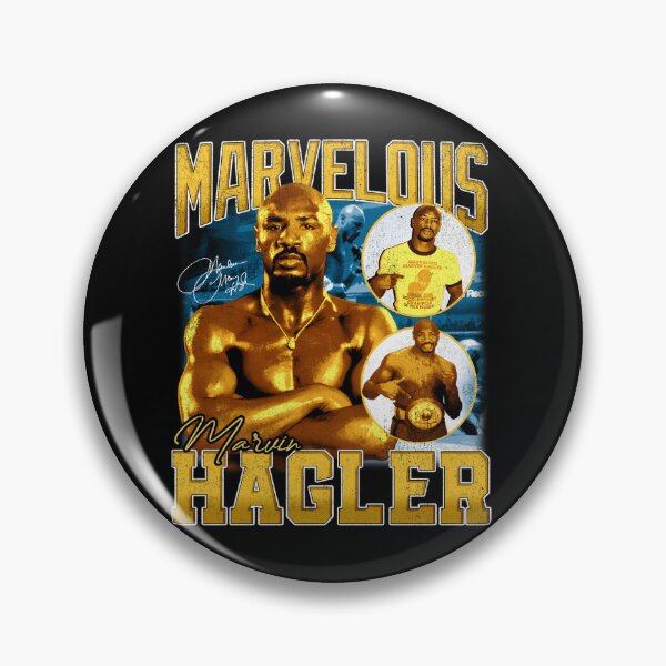 Item preview, Marvelous Marvin Hagler Boxing Legend Signature Vintage Retro 80s 90s Bootleg Rap Style  designed and sold by RideWavers.