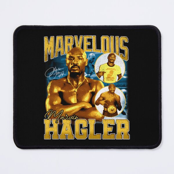 Item preview, Marvelous Marvin Hagler Boxing Legend Signature Vintage Retro 80s 90s Bootleg Rap Style designed and sold by RideWavers.