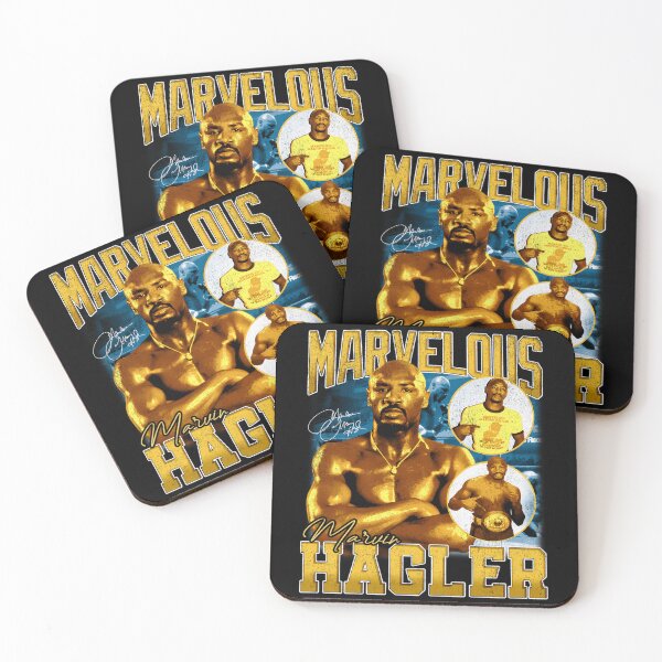 Item preview, Marvelous Marvin Hagler Boxing Legend Signature Vintage Retro 80s 90s Bootleg Rap Style  designed and sold by RideWavers.