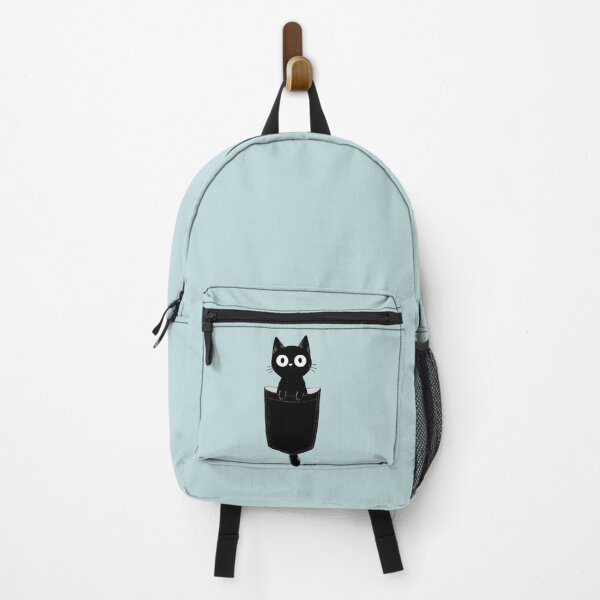 Item preview, Pocket Mystery Cat – Minimalist Black Kitty Design designed and sold by MWSailingClub.