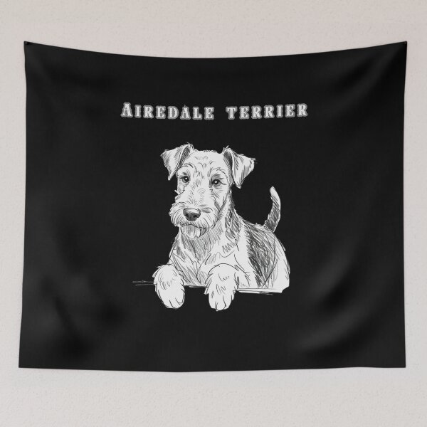 Item preview, Airedale Terrier designed and sold by mirciashop.