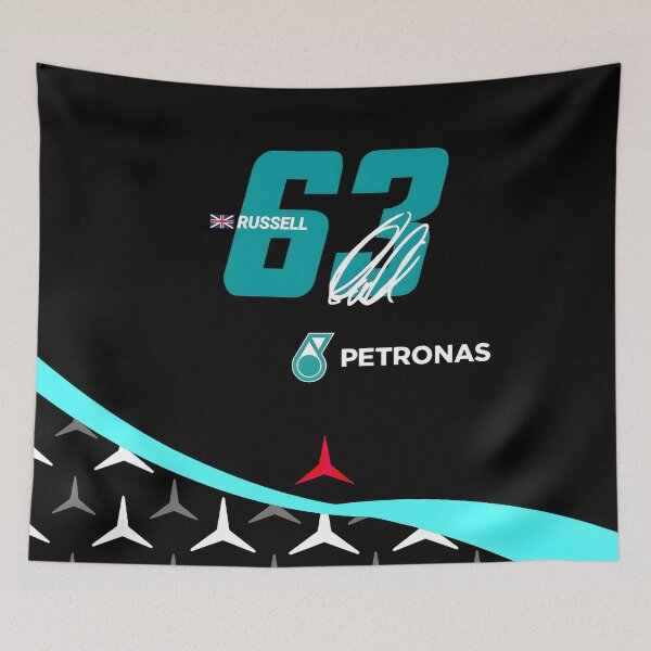 Item preview, George Russell F1 Green And Black #63 designed and sold by MOBI-CASE.