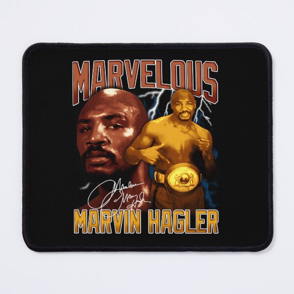 Item preview, Vintage Marvelous Marvin Hagler Boxing Legend Signature Retro 80s 90s Bootleg Rap Style  designed and sold by RideWavers.
