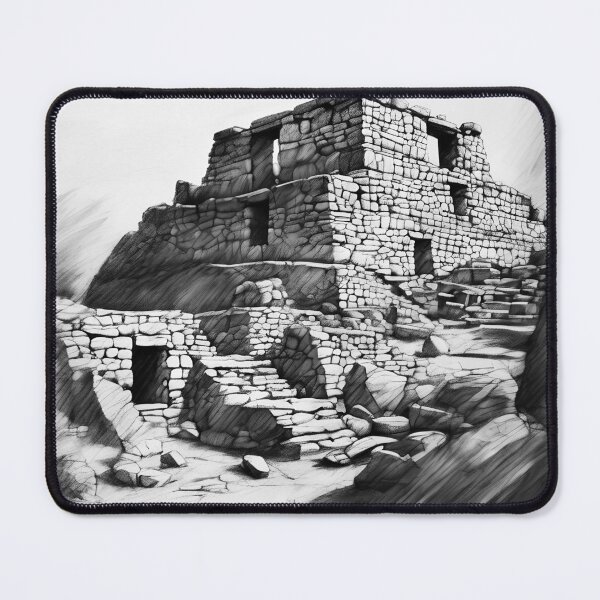Item preview, Mycenaean ruins designed and sold by Island Art Studios.