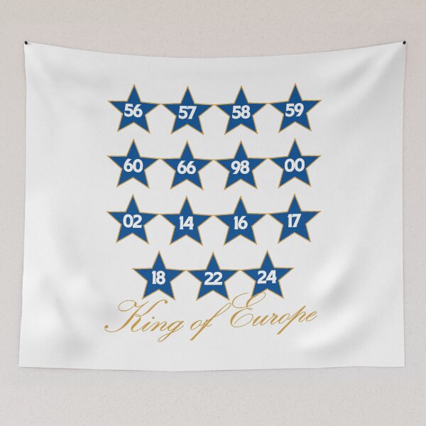 Item preview, Real Madrid European Cups designed and sold by abihooper.