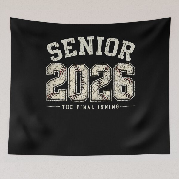 Item preview, Senior 2026 Final Inning Baseball Graduation designed and sold by FreshVibe Prints.
