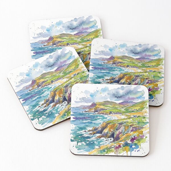 Item preview, Achill Island Ireland Coastal Landscape Art designed and sold by Printpix.
