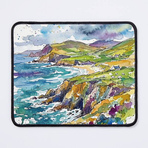 Item preview, Achill Island Ireland Coastal Landscape Art designed and sold by Printpix.