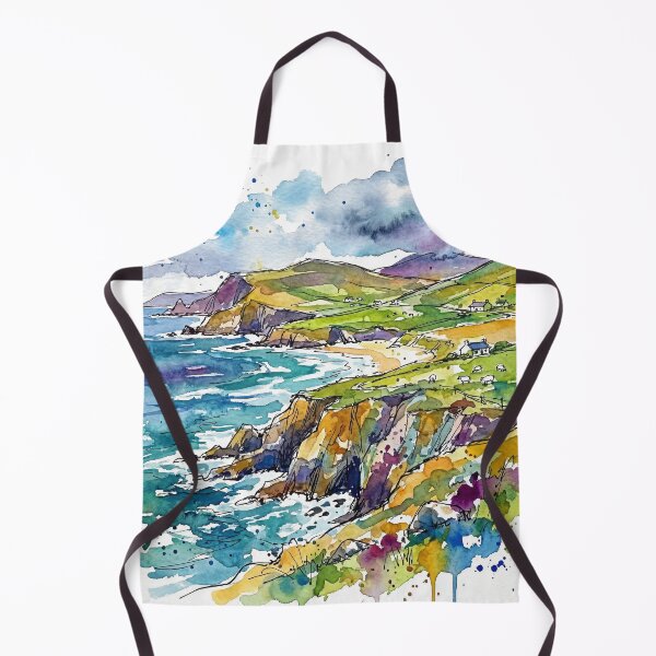 Item preview, Achill Island Ireland Coastal Landscape Art designed and sold by Printpix.