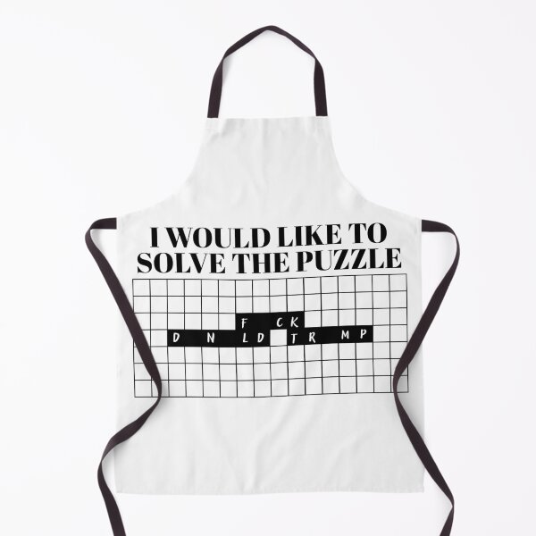 Item preview, I Would Like To Solve The Puzzle Funny Political Satire designed and sold by tarzbol.