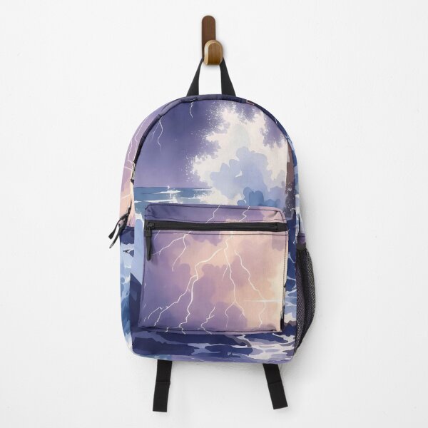 Item preview, Stormy Lighthouse Watercolor: The Guardian of the Sea designed and sold by Serene Strokes Art.