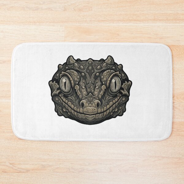 Item preview, The Stone Judge Grumpy Gargoyle Gecko Stare designed and sold by Petzzz.