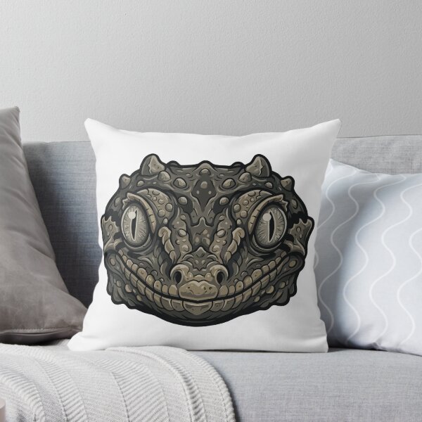 Item preview, The Stone Judge Grumpy Gargoyle Gecko Stare designed and sold by Petzzz.