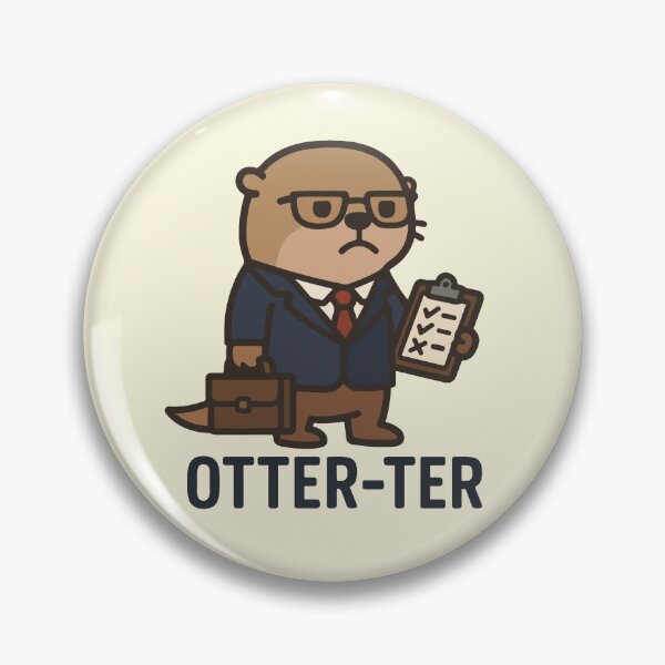 Item preview, Funny "Otter-ter" Professional Otter Auditor designed and sold by BrownHorse90s.
