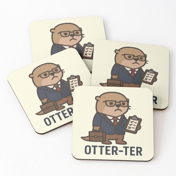 Item preview, Funny "Otter-ter" Professional Otter Auditor designed and sold by BrownHorse90s.