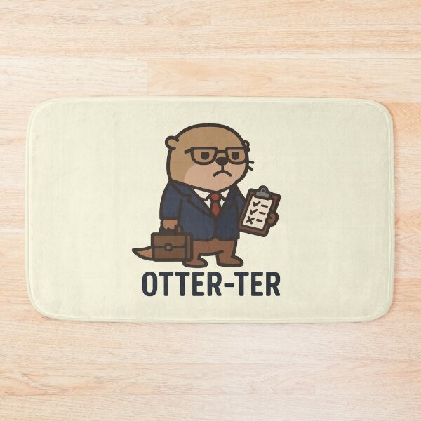 Item preview, Funny "Otter-ter" Professional Otter Auditor designed and sold by BrownHorse90s.