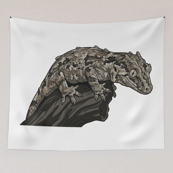 Item preview, Living Statue Gothic Gargoyle Gecko On A Branch designed and sold by Petzzz.