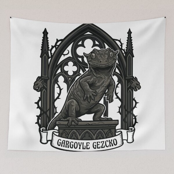 Item preview, Gothic Guardian Gargoyle Gecko Aesthetic designed and sold by Petzzz.