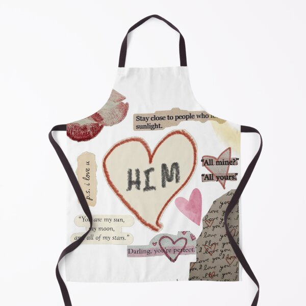 Item preview, Romantic Collage Love Aesthetic Him Heart Quote Design designed and sold by SeaShellwhispers.